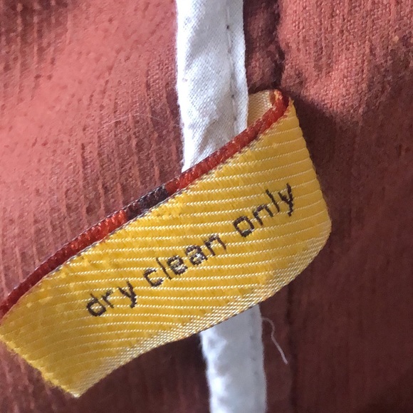 Twill Twenty Two Brown Jacket With Rabbit Fur - Picture 11 of 16